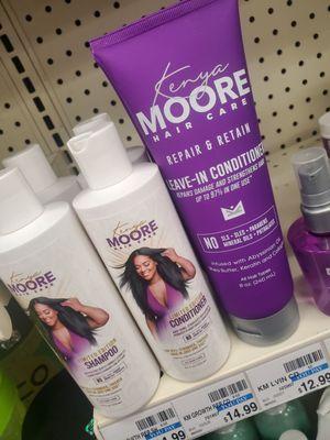 Kenya Moore Hair Products in CVS