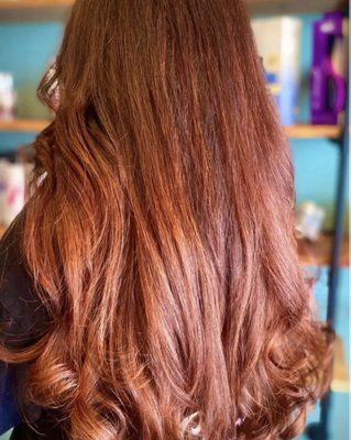 Copper hair by Nicole