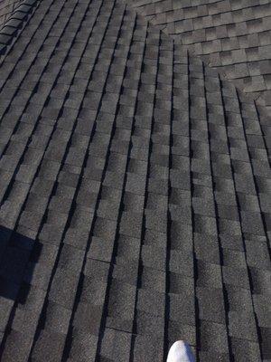 Composite shingle Installation