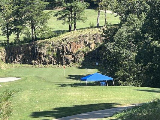 Hole #15, 143 yard Par 3 Signature hole