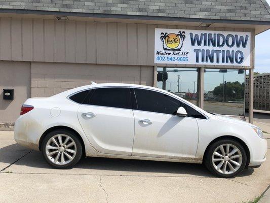 Lifetime warranty tint