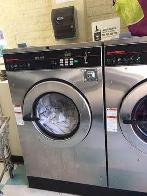 New larger load washers