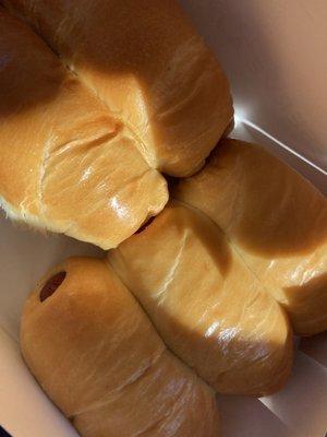 Ham and Cheese Kolaches and Sausage Kolaches