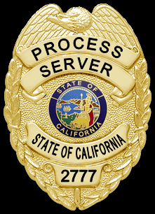 Badge of Service.  We're able to serve throughout California--All Documents.