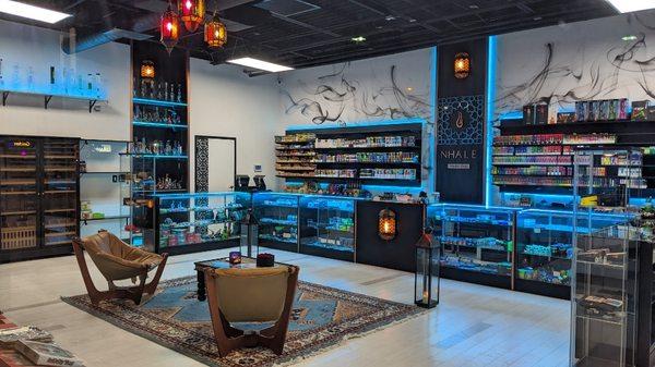 NHale smoke shop, our latest project