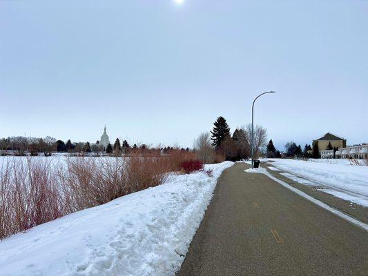 Views along the walking trail