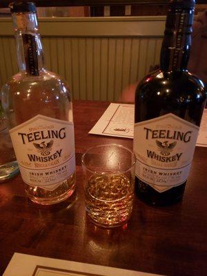 Teeling Whisky in the states. I have not found this sense I've been to Ireland.