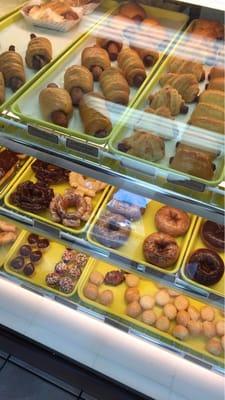 This beautiful display with mouth watering donuts makes my day