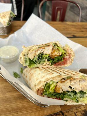 9. Grilled Chicken Wrap