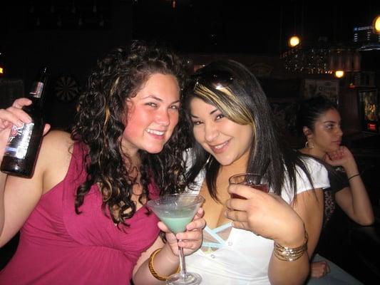 Bartenders Mieko and Nena come in on their nights off