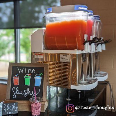 Wine slushies? Yes please!