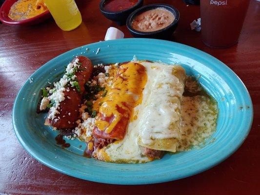 Enchiladas trio