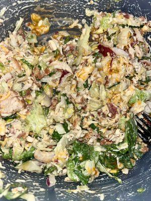 Chopped chicken salad