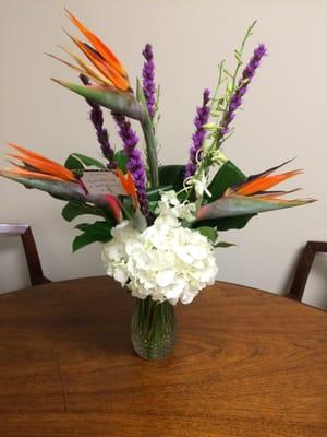 "Tropical" bouquet