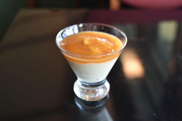 Butterscotch Budino
with Salted Caramel