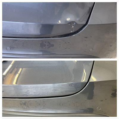 Tesla body damage