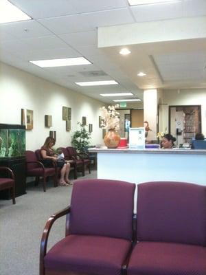 The waiting room.