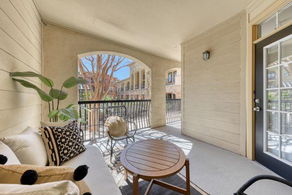 Spacious Patio/Balcony