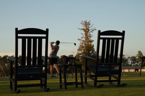 Houston Golf Club driving range