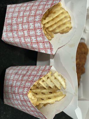 Waffle fries