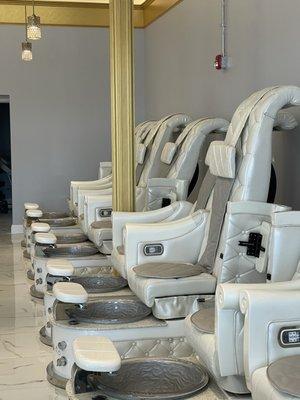 Pedi chairs