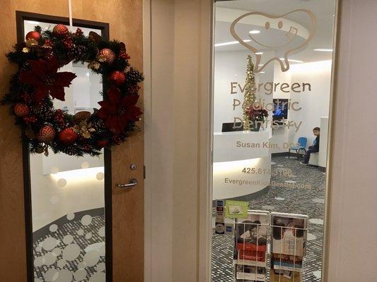 Evergreen Pediatric Dentistry Entrance