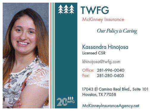 Kassandra Hinojosa - Licensed CSR - McKinney Insurance