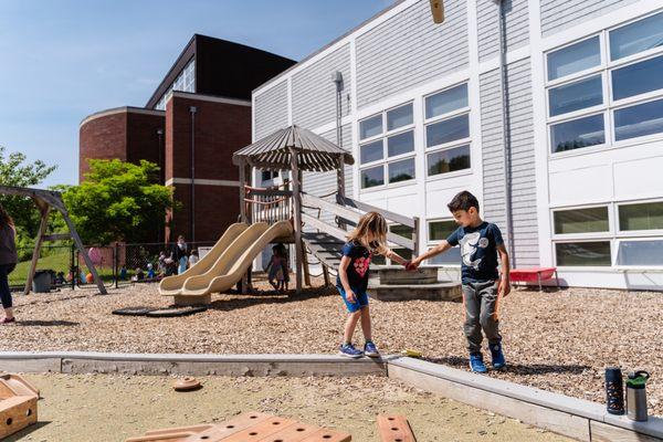 Playground at the Gilson Early Learning Center.