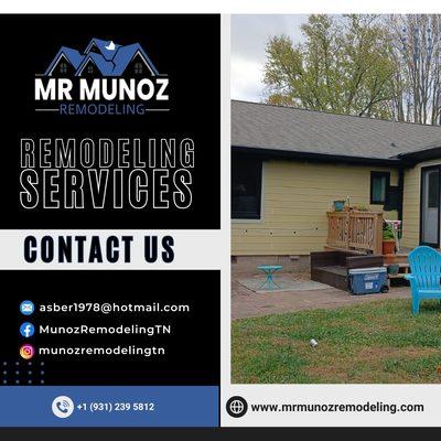 Transform your home with Muñoz Remodeling!