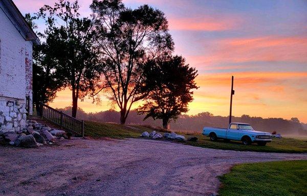 Dawn at Michigan Brewing Works at Twopenny Farm