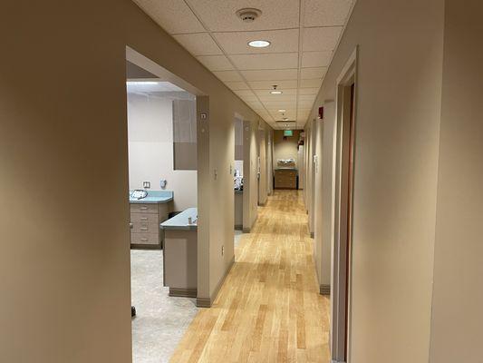 Hallway at 19th Avenue Dental Everett WA