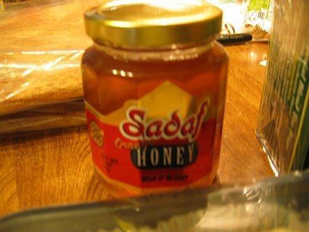 Sadaf Orange honey  $4.99 for 12 oz.