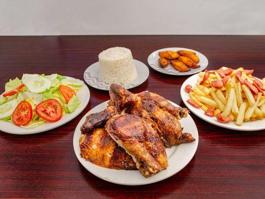 Combo Matador - One of our famous Rotisserie Chicken Combos to enjoy with the family.