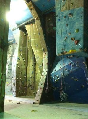 As you can see, our walls have many features that cater to any climbing ability.