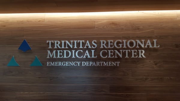 Interior Signage done for our fantasitc clients at Trinitas Regional Medical Center! Now patients, visitors and workers can find their way!