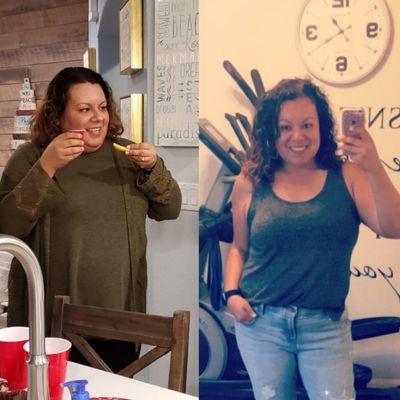 -60lbs! I can't believe this, but it's happening. Thank you Kylie for your words of encouragement and all your wisdom.