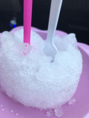 Pina Colada shave ice