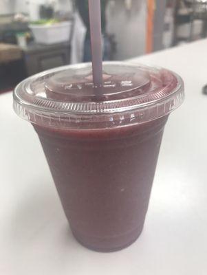 Mixed berry smoothie.