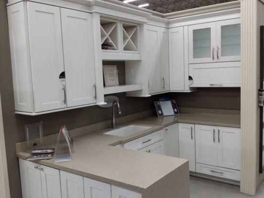 Kitchen cabinets and  counter tops