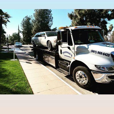 Limousine towing