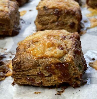 Cheddar Scallion Biscuit