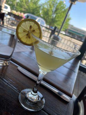 Lemoncello martini