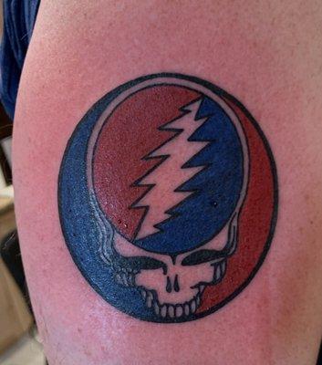 Steal Your Face right off your head!  Thanks Marcus!  Rock on!