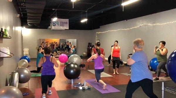 8 am S.W.A.T. class with Owner & Personal Trainer Stacie Boss