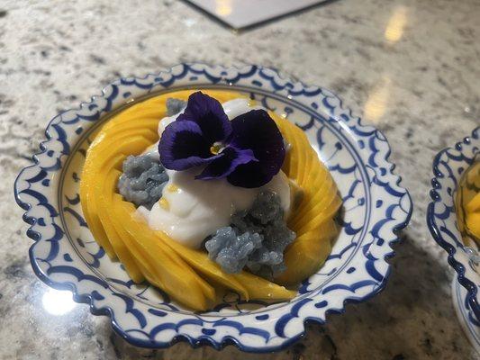 Sweet Sticky Rice with Mango