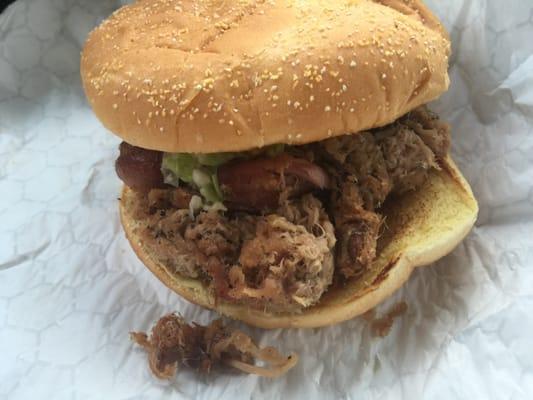 Pulled Pork BBQ Sandwich