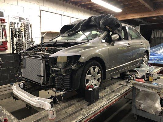 Honda in surgery !