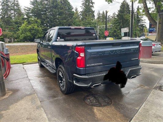 Truck after cleaning