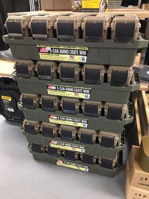 These stackable ammo containers are awesome!