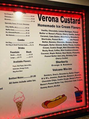 Verona Custard